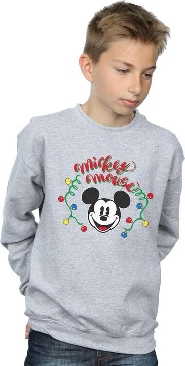 Image du produit Disney - Sweat MICKEY MOUSE CHRISTMAS LIGHT BULBS - Garçon (152, 158)