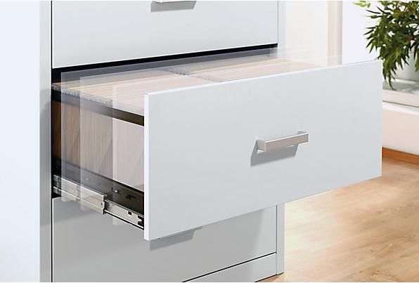 Actual product image Mauser Card index cabinet, bow handles (55.5 x 60 x 135 cm)