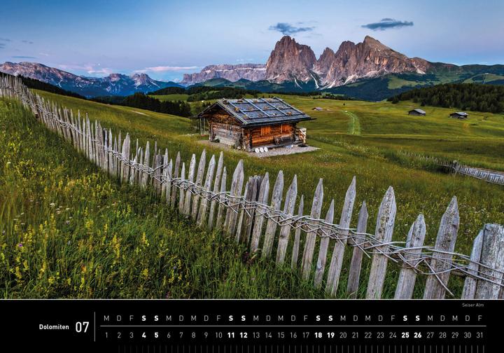 Produktbild Dolomiten Premiumkalender 2026 (50 x 35 cm, Deutsch)
