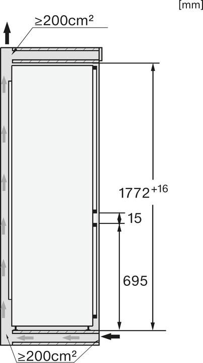 Produktbild Miele Kühl- / Gefrierkombination KFN 7795 C (246 l)