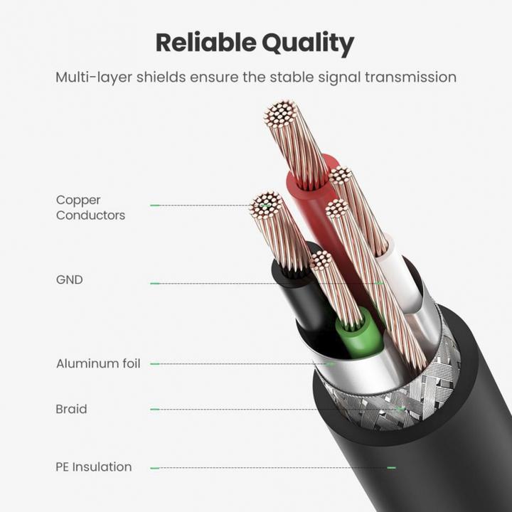 Productafbeelding Ugreen USB Type B printerkabel (mannetje) - USB 2.0 (mannetje) 480 Mbps 1,5 m zwart (US135 10350) (1.50 m, USB 2.0)