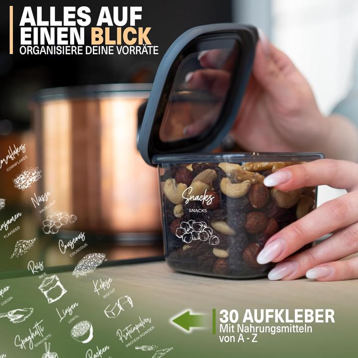Actual product image Viwares 12er Set Vorratsdosen (0.55 l)