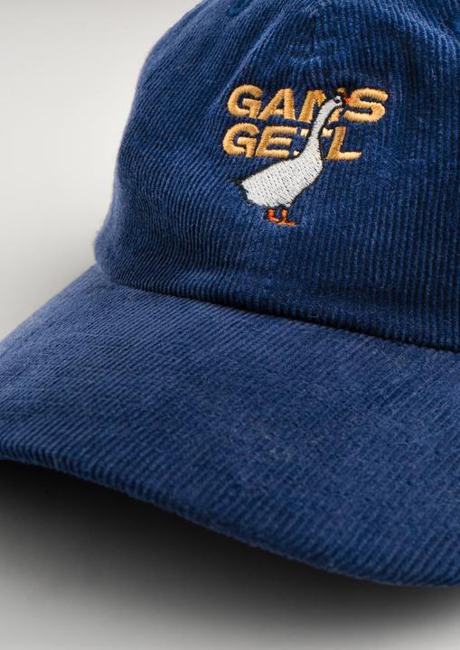 Immagine prodotto Plakativ «Gans Geil» Corduroy Cap Navy
