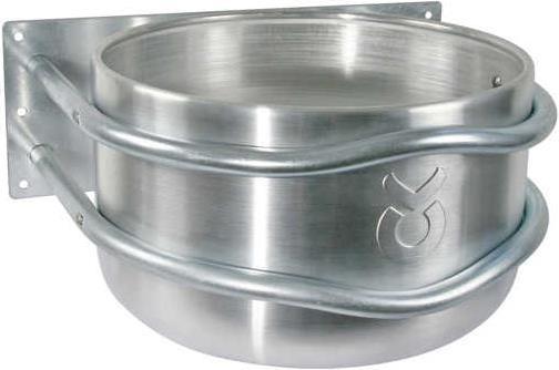 Actual product image Kerbl Aluminum Feeding Trough Corner Mount (18 l)