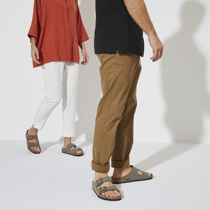 Actual product image Birkenstock Arizona Birko Flor Nubuck narrow (43)