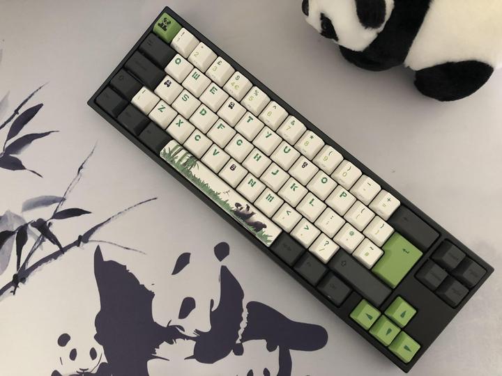 Actual product image Ducky Miya Pro Panda Edition (DE, Cable)