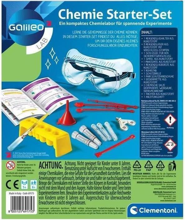 Produktbild Clementoni Galileo: Chemie Starter Set