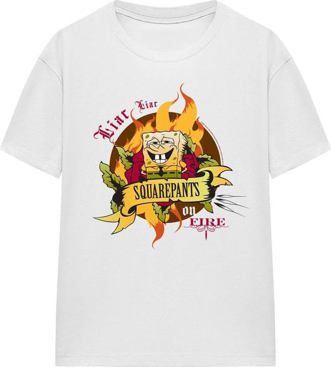 Produktbild Spongebob Squarepants Liar Liar Pants On Fire TShirt (L)