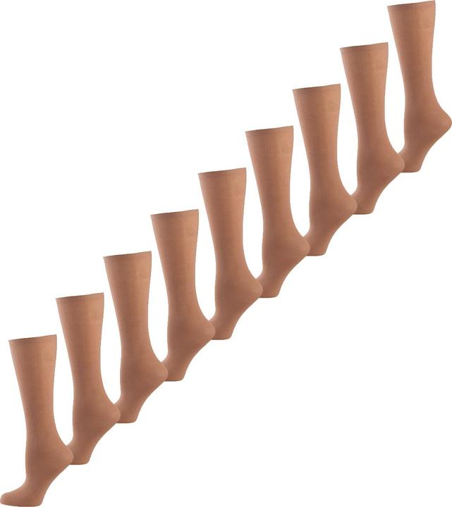 Immagine prodotto Nur Die Calzettoni in cotone 60 DEN (confezione da 10, Taglia unica)