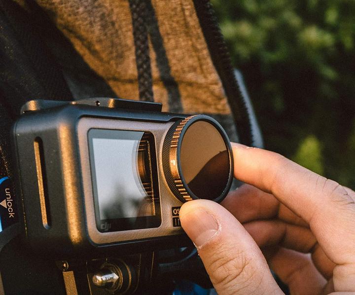 Actual product image PolarPro Osmo Action SHUTTER Collection (Neutral density filter)