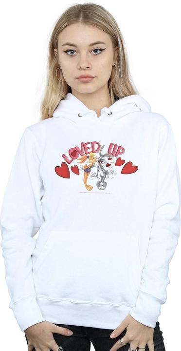 Image du produit Looney Tunes - Sweat à capuche BUGS BUNNY AND LOLA VALENTINE'S DAY LOVED UP - Femme (M)