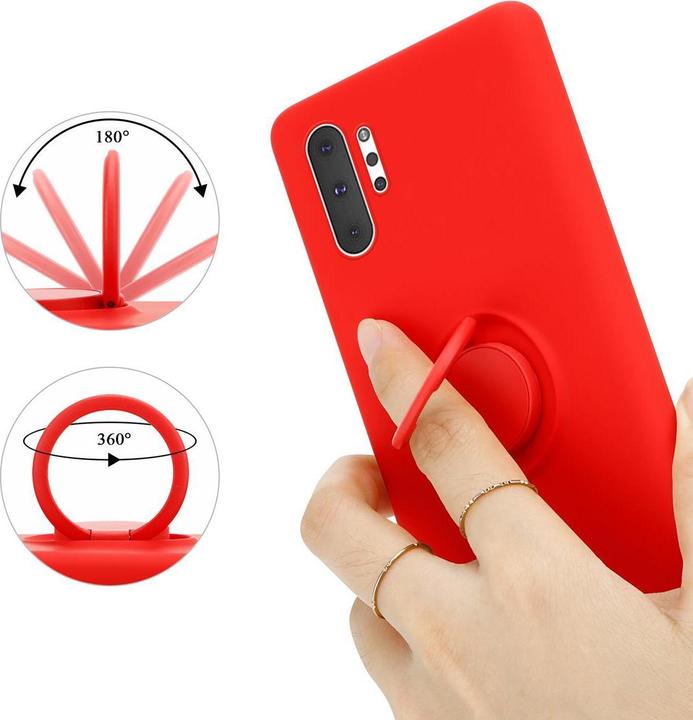 Produktbild Cadorabo TPU Liquid Ring Silicone Case Hülle (Samsung Galaxy Note 10 Plus)