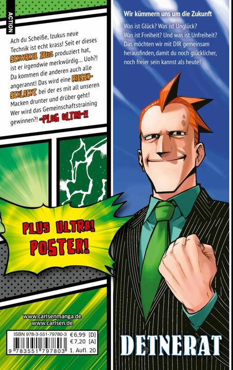 Actual product image My Hero Academia 23 (German, Kohei Horikoshi, 2020)