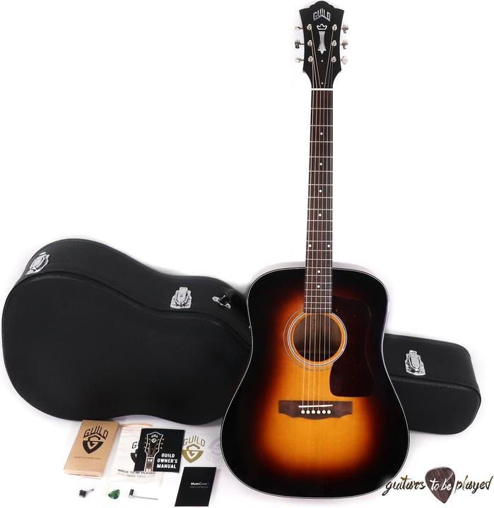 Immagine prodotto Guild D-40E Antico (Chitarra semi acustica, Mogano, Noce)