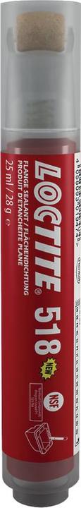 Actual product image Loctite Flange sealant 518 PEN medium strength (Red, 25 ml)