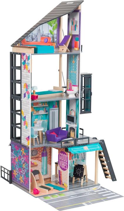 Produktbild KidKraft Puppenhaus Bianca City Life