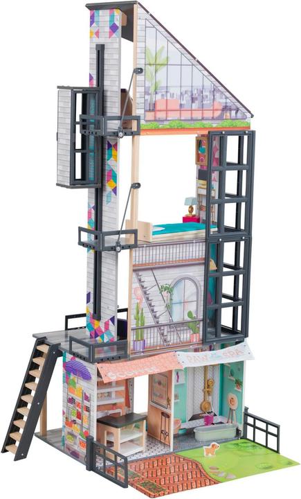 Produktbild KidKraft Puppenhaus Bianca City Life