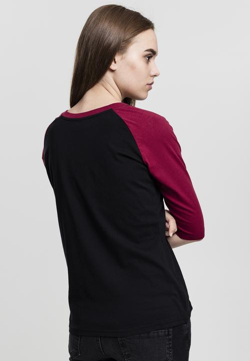 Image du produit Urban Classics Ladies 3/4 Contrast Raglan Tee (XS)