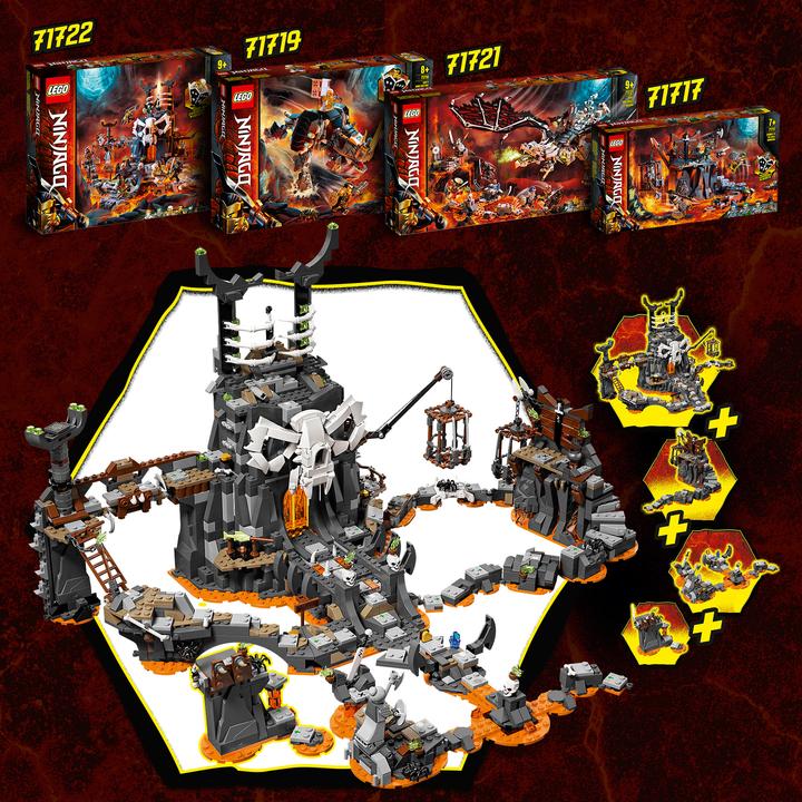 Immagine prodotto LEGO Drago dello Stregone Teschio (71721, LEGO Ninjago)