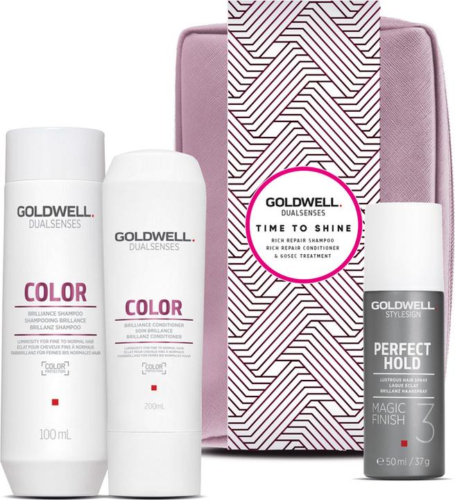Actual product image Goldwell Color Gift Set 250x200x50 ml (Hair care set)