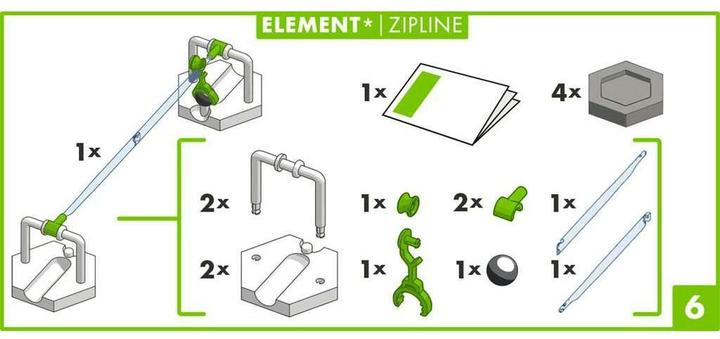 Produktbild Ravensburger GraviTrax Element Zipline