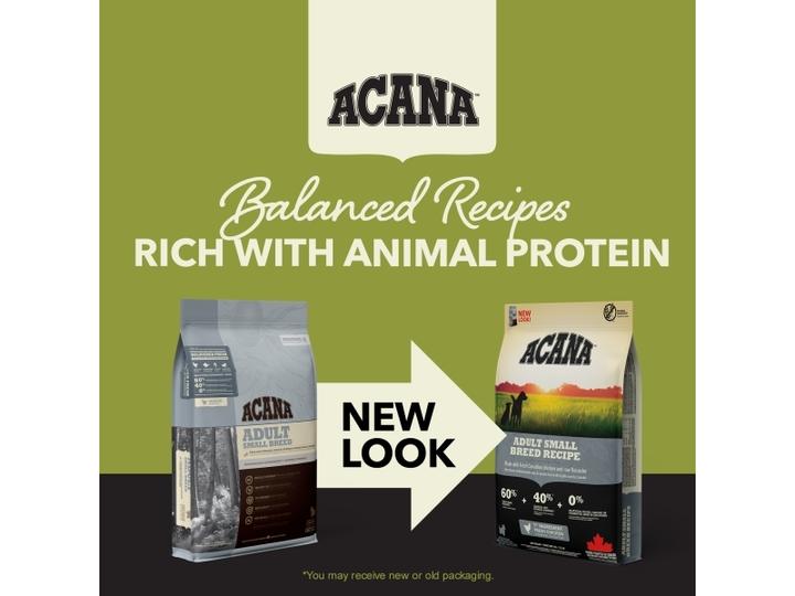 Produktbild Acana Dog Heritage ADULT SMALL BREED 2Kg (Adult, 1 Stk., 2000 g)