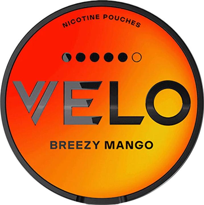 Produktbild Velo Breezy Mango X-Strong (Nicotine Pouches, 14.30 mg)