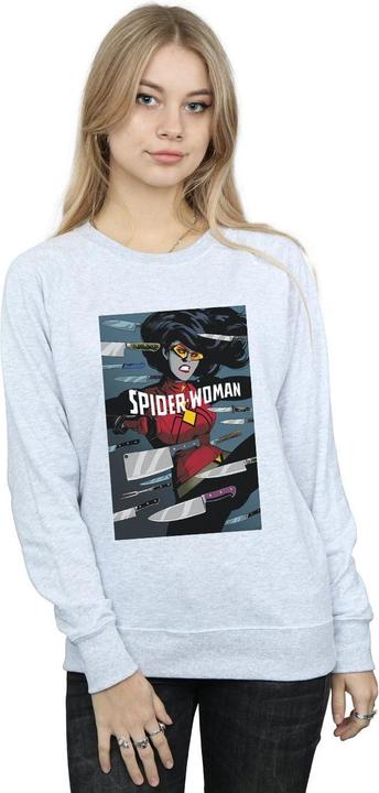 Produktbild SpiderWoman Cover Sweatshirt (M)