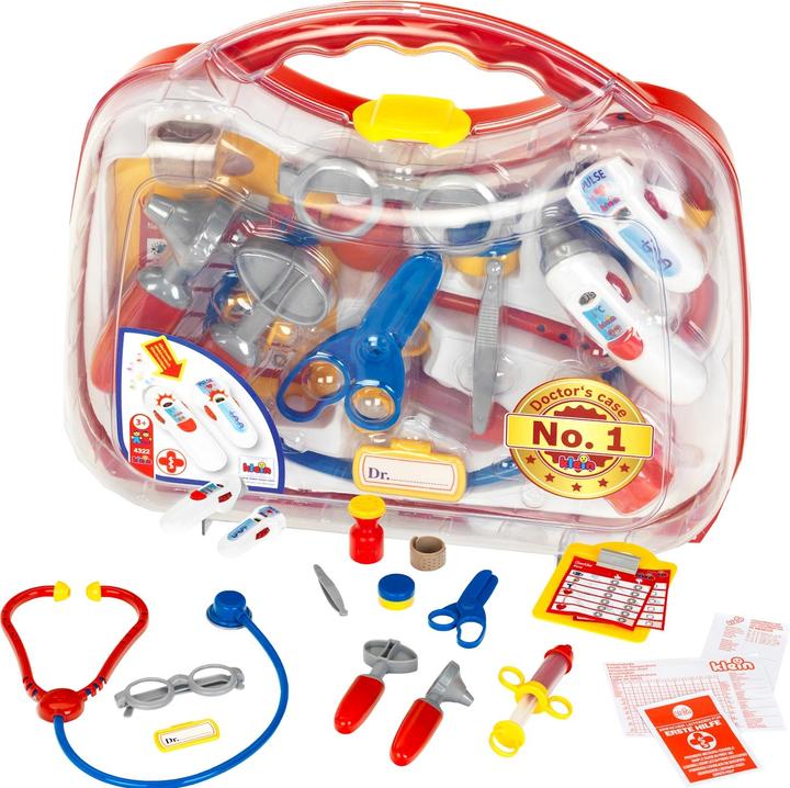 Actual product image Theo Klein Doctor's case transparent