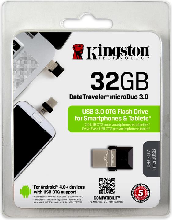 Produktbild Kingston DataTraveler microDuo (32 GB)