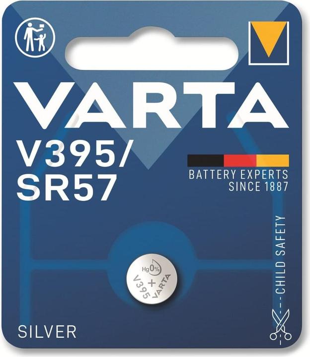 Actual product image Varta Watch V395 (1 pcs., SR57, 38 mAh)