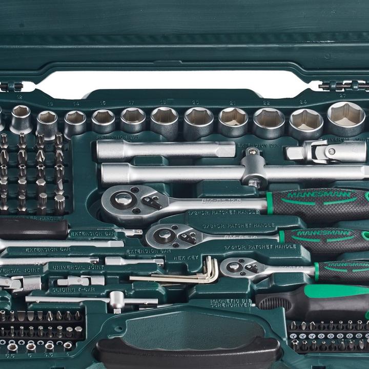 Actual product image Mannesmann Socket wrench set metric 1/