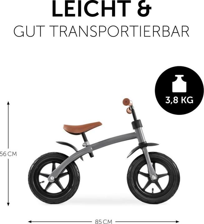 Immagine prodotto Hauck E Z Rider 12 Grigio opaco (12")