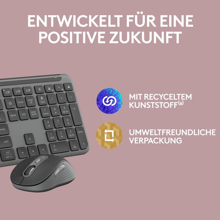 Image du produit Logitech Signature Slim Combo MK950 (DE, Sans fil)