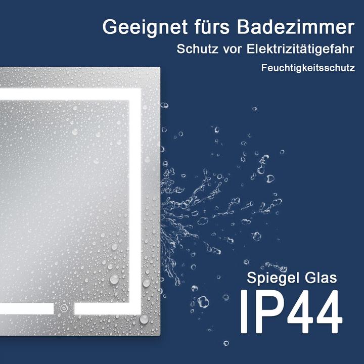 Immagine prodotto SONNI specchio da bagno Specchio LED (inclinato) bianco cool IP44 a risparmio energetico