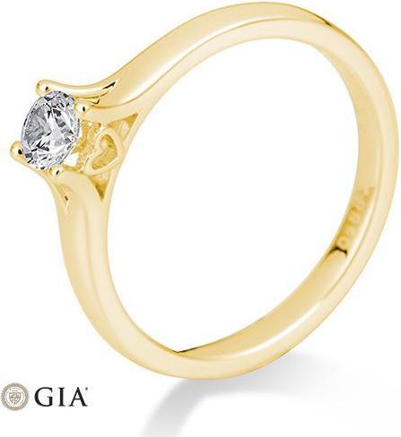 Actual product image Breuning 4 prong set up to 0.30 ct. (54, 585/14 K Gold)