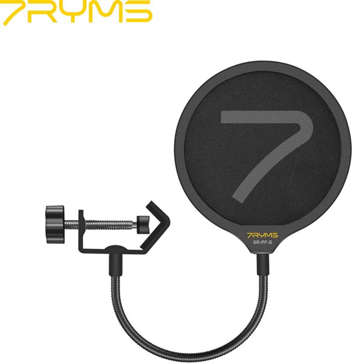 Produktbild 7Ryms 360° Adjustable Microphone Pop Filter with Dual-layer Mask Shield