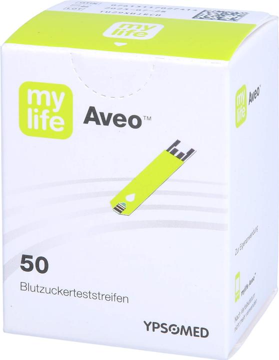 Actual product image Mylife Aveo Blood Glucose Ttr, 50 pc TTR (Test strips)