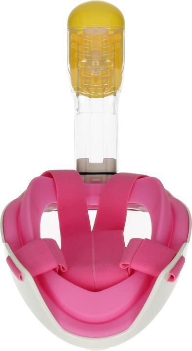 Produktbild Caruba Vollgesichts Schnorchelmaske Dual Air abnehmbar + Action Cam Halterung (rosa L/XL)