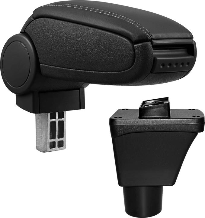 Actual product image Pro-Tec Centre armrest Ford Fiesta 8 MK8 with storage compartment imitation leather black