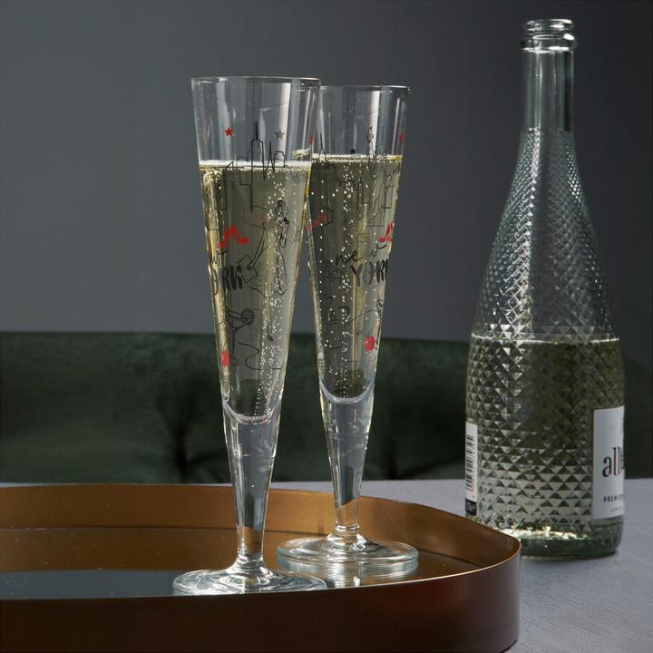 Produktbild Ritzenhoff Champagnerglas New York (T. Kuhlmann) H24 (20.50 cl, 1 Gläser, Sektgläser)