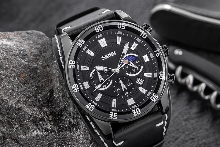 Produktbild Skmei 9249BKBK Herrenuhr + BOX (Analoguhr)