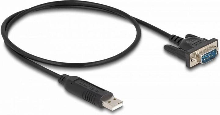 Actual product image Delock USB 2.0 to Serial RS-232 Adapter with compact serial connector housing 50 cm FTDI (0.50 m)