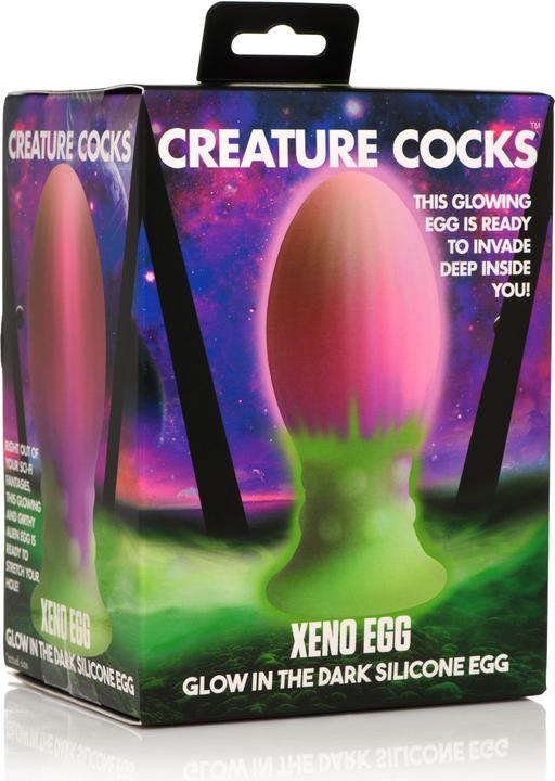 Produktbild Creature Cocks Xeno Egg - Glow in the Dark - Silicone Egg