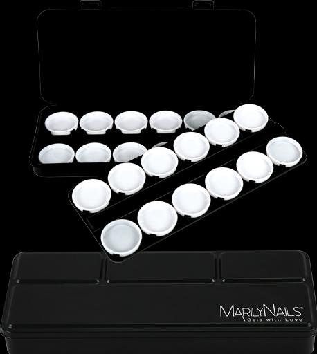 Marily Nails PALETTE DI MISCELAZIONE 24 pezzi.