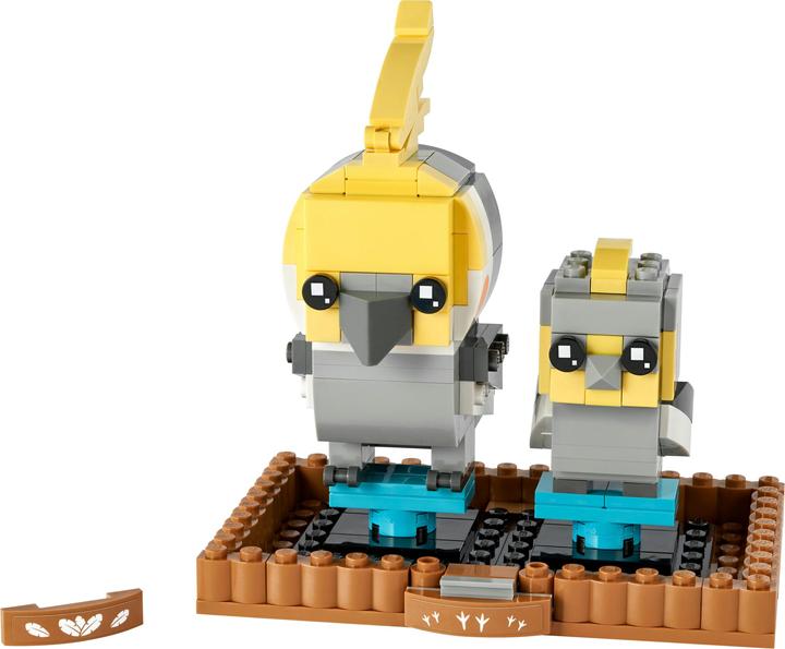 Actual product image LEGO BrickHeadz - Cockatiel (40481, LEGO Brickheadz)