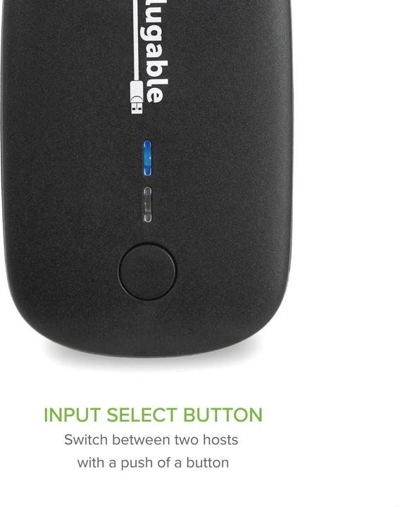 Image du produit Plugable Commutateur de partage de ports USB 2.0 (2 Ports)