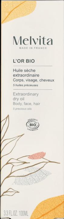 Produktbild Melvita L'Or Bio Trockeneöl Extraordinaire (Körperöl, 100 ml)