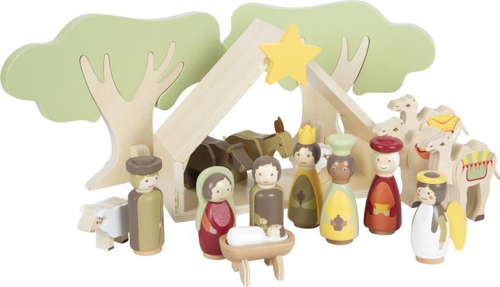 Image du produit small foot Kit de jeu Crèche de Noël