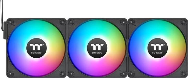 Productafbeelding Thermaltake PC-BEHUIZING VENTILATOR CT120 EX ARGB SYNC 3 VENTILATOR ZWART CL-F181-PL12SW-A (120 mm, 3 x)